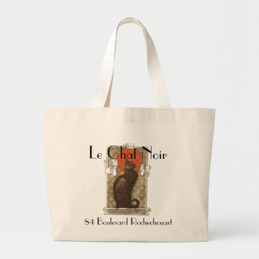 Le Chat Noir ラージトートバッグ (正面)