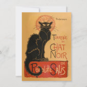 Le Chat Noir 招待状 (正面)