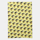 Le Chat Noir Halloween Witch キッチンタオル (縦)