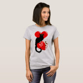 Le Chat Noir Heart Candy Valentine's Day  Tシャツ (正面フル)