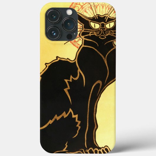 Le chat noir,Original billboard Case-Mate iPhoneケース (裏面)