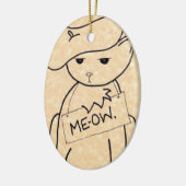 Le Chat Ornament セラミックオーナメント (左)