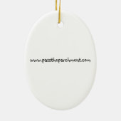 Le Chat Ornament セラミックオーナメント (裏面)