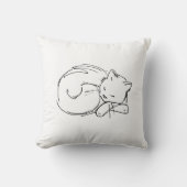 Le Chat Pillow クッション (正面)