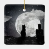 Le chat rêve de lune セラミックオーナメント (裏面)