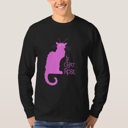 Le Chat Rose Tシャツ (正面)