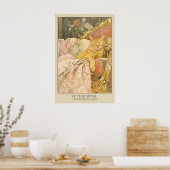 Le Chat Royal Cat Art Print French Style Feline ポスター (キッチン)