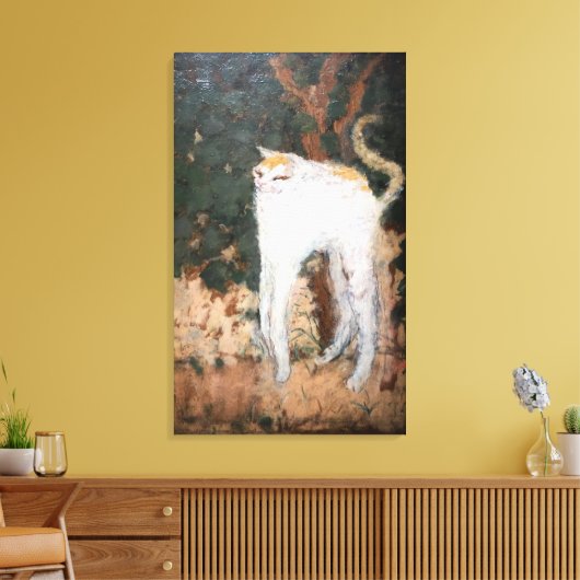 Le Chat - Stretched Canvas Art Print キャンバスプリント (インサイチュ (リビング))