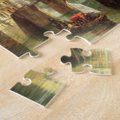 Le Chateau de Chenonceau 1843年(キャンバスの油) ジグソーパズル (側面)