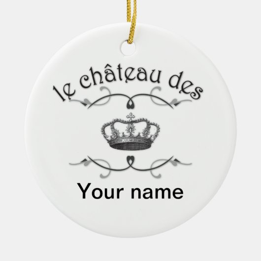le chateau desあなたの名前v.2 セラミックオーナメント (正面)