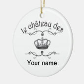 le chateau desあなたの名前v.2 セラミックオーナメント (左)
