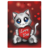 Le chaton t'aime クリップボード (裏面)