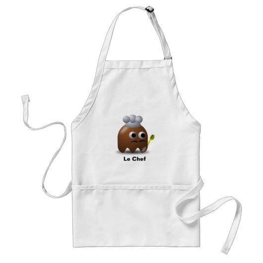 Le Chef スタンダードエプロン (正面)
