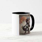 Le chevalier chihuahua, protecteur du royaume. マグカップ (正面右)
