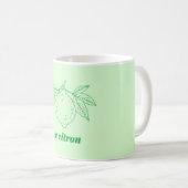 Le citron コーヒーマグカップ (正面右)