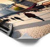 Le coin des artistes de Montmartre ポスター (角)