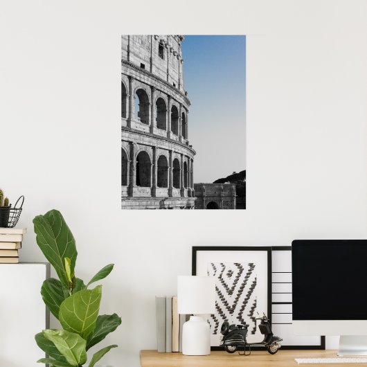 le colisée à Rome ポスター (ホームオフィス)