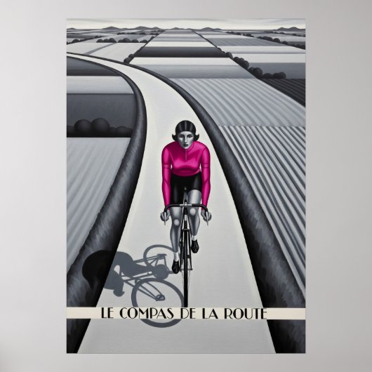 LE COMPAS DE LA ROUTE (The Compass of the Road) ポスター (正面)