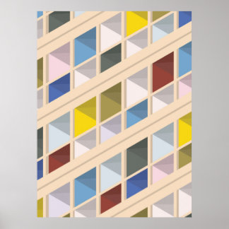 Le Corbusier - Cité radieuse 5 ポスター