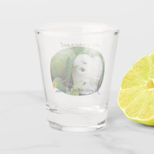 Le corossol ショットグラス (裏面)