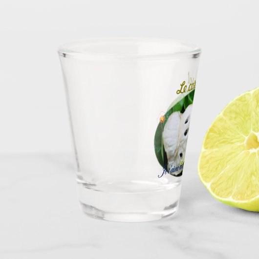 Le corossol ショットグラス (左)