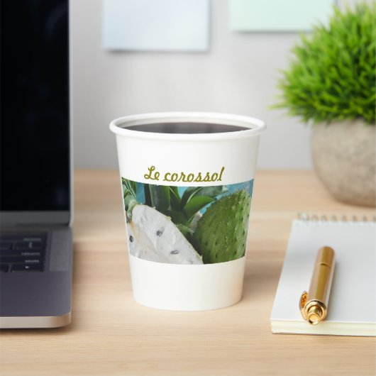 Le corossol  紙コップ (インサイチュ)