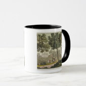 「Le Costuからのマウントバーノンのワシントン州の家、 マグカップ (正面右)