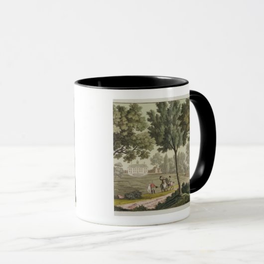 「Le Costuからのマウントバーノンのワシントン州の家、 マグカップ (正面右)