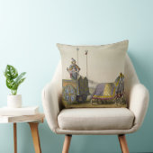 「Le Costume Anciからの古代中国のな戦争の一人乗り二輪馬車、 クッション (椅子)