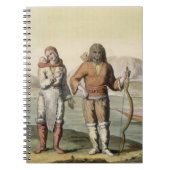「Le Costume Ancienからのハドソン湾のエスキモー族、と ノートブック (正面)