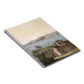 「Le Costume Ancienからのボストンの眺め、とモダン ノートブック (右側)