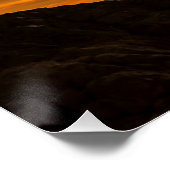 " Le Courage " Affiche Murale Citation Positive ポスター (コーナー)