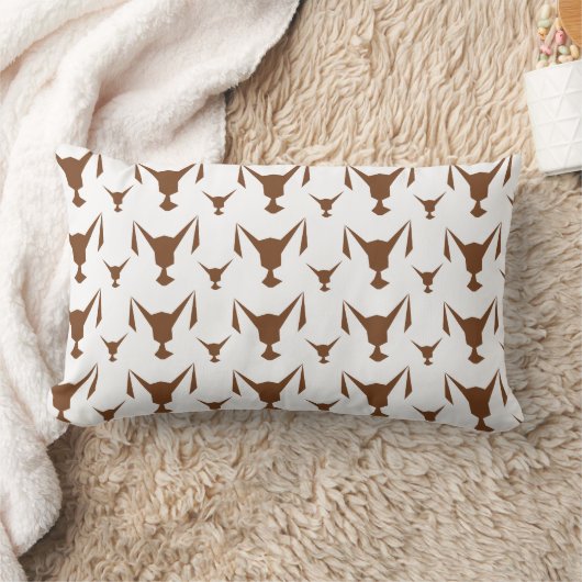 Le coussin rectangulaire "Fennec"  ランバークッション (ブランケット)