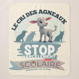 Le Cri des Agneaux : harcemerment scolaireストップ :ハー シェルパブランケット