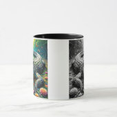 Le crocodile, un prédateur redoutable. マグカップ (中央)