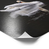 Le cygne au repos フォトプリント            (角)