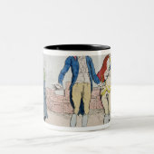 Le Deficit 1788年 ツートーンマグカップ (中央)