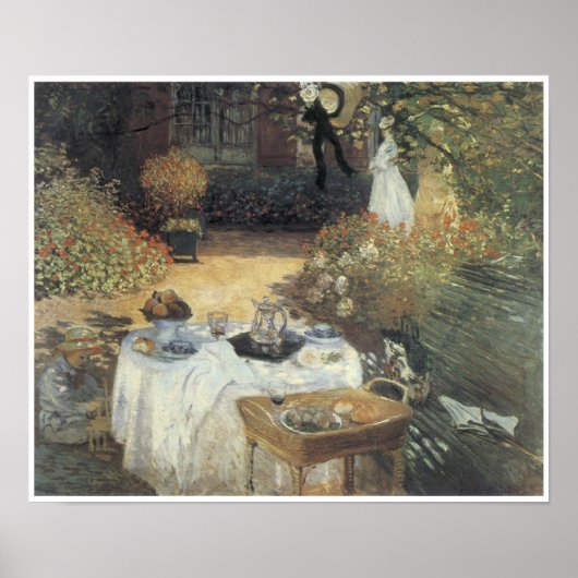 Le Dejeuner, 1873 ポスター (正面)