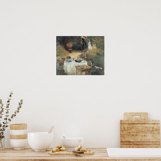 Le Dejeuner, 1873 ポスター (キッチン)