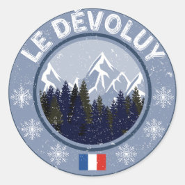 Le Dévoluy Station de Ski ラウンドシール