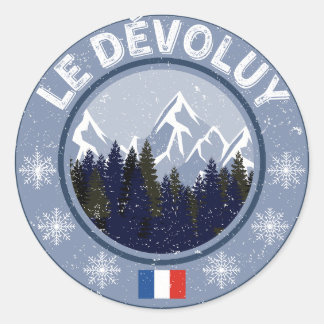 Le Dévoluy Station de Ski ラウンドシール