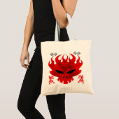 Le diable d'Halloween - トートバッグ (正面(商品))