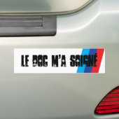 Le doc m'a soigné バンパーステッカー (車上)