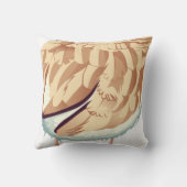 Le doux duvet d'un pluvier クッション (裏面)
