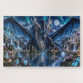 Le Dragon d’Obsidienne et les Cités Magiques ジグソーパズル (横)