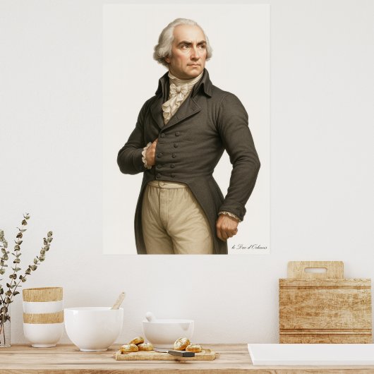 Le Duc d'Orleans - French Revolution Print ポスター (キッチン)