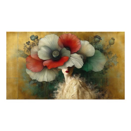 Le Femme Poppy Wall Art Poster Print フォトプリント (正面)