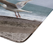 Le goëland d'Etretat français カッティングボード (角)