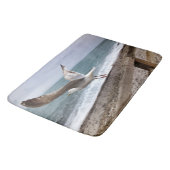 Le goëland d'Etretat français バスマット (アングル)