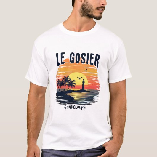 LE GOSIER GUADELOUPE Tシャツ (正面)